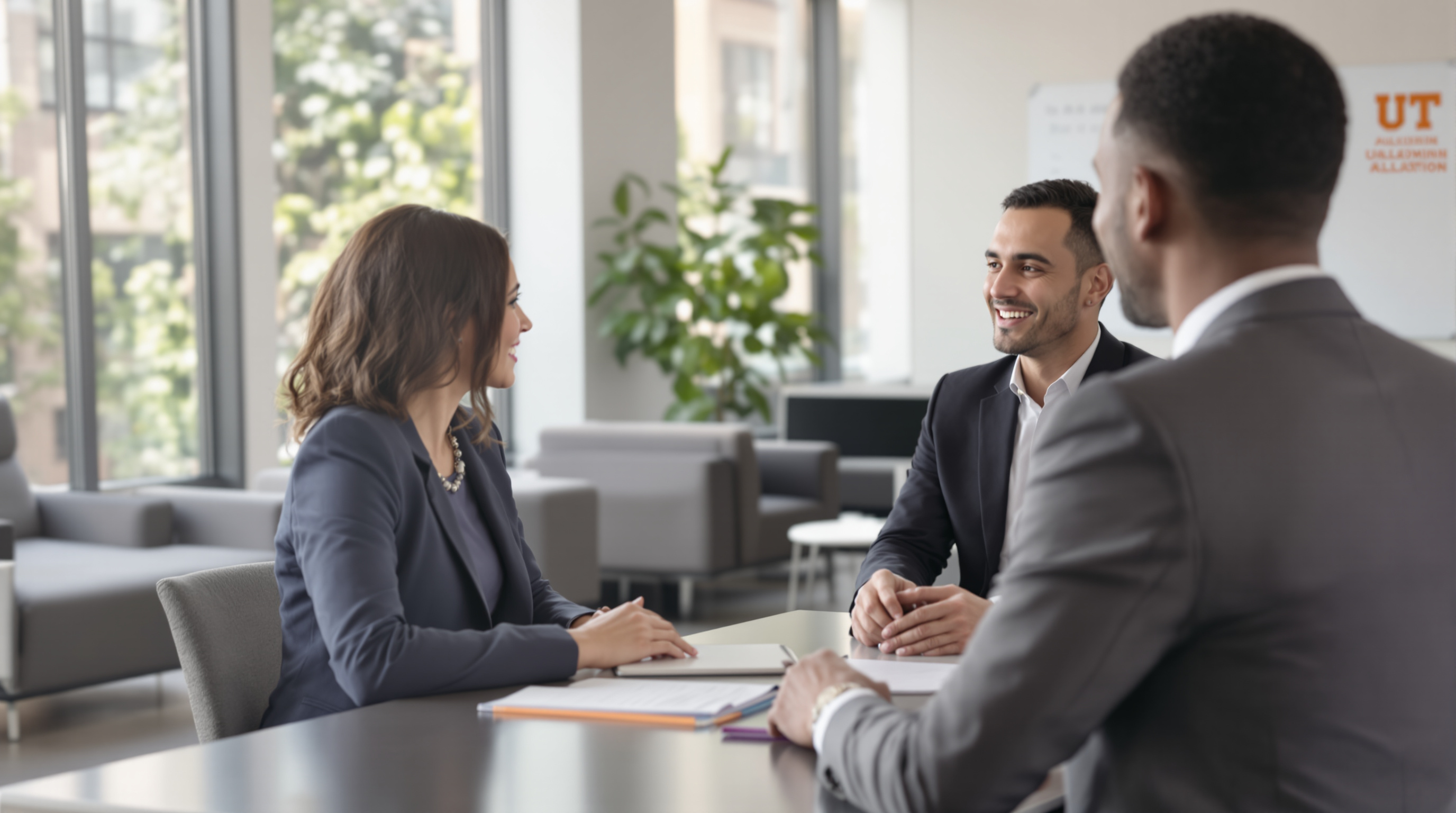 UT alumni career counseling session